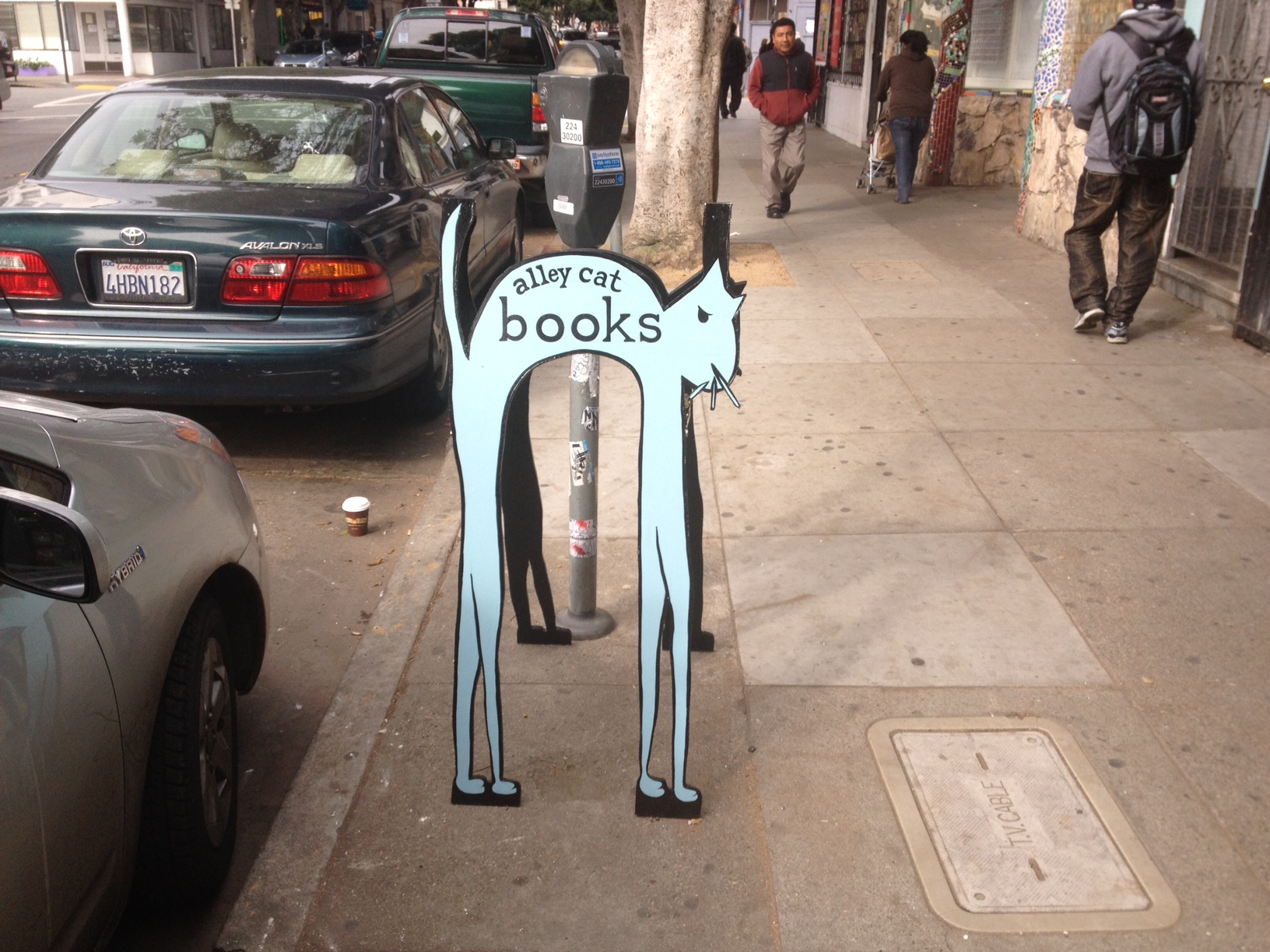 Alley Cat Books Bitchin' New Signage Uptown Almanac