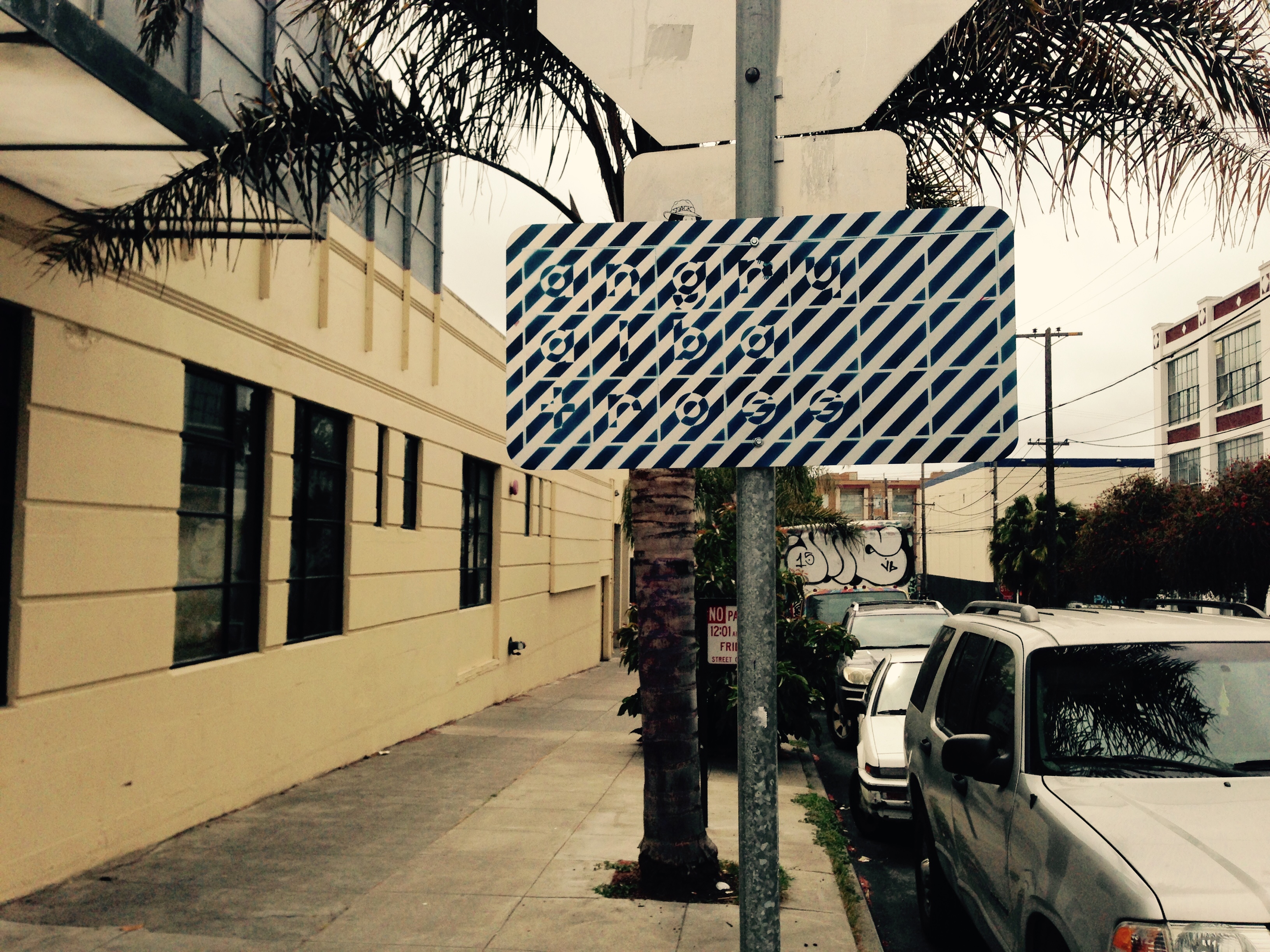 Street Sign Art Project Attempts to Warn You Of Angry Birds Uptown