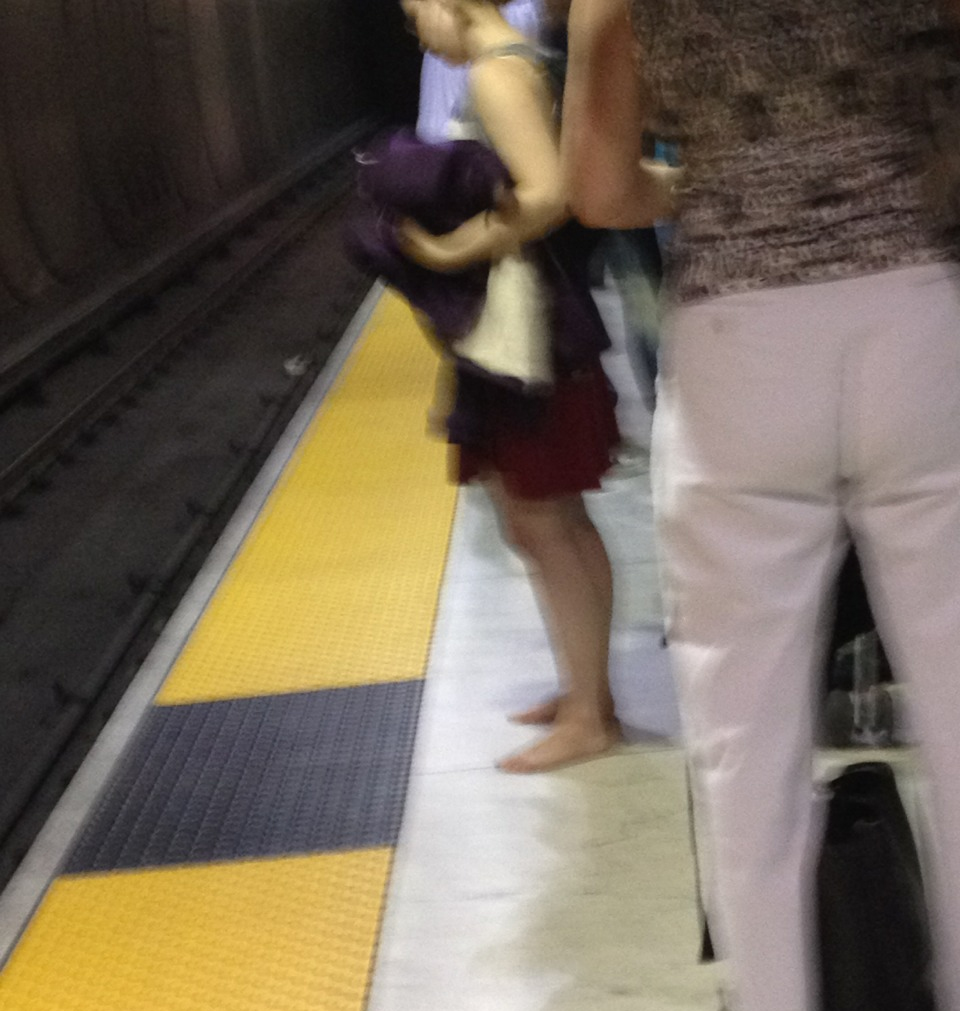 Barefoot on BART | Uptown Almanac