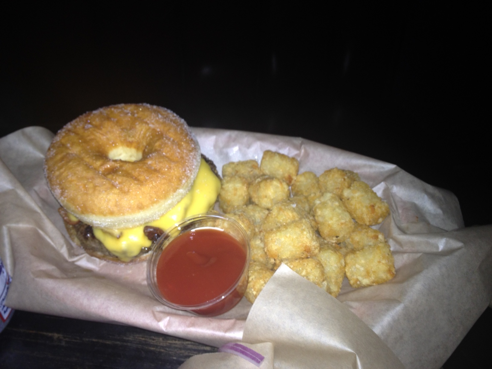 Behold Bender's New Donut Bacon Cheeseburger Uptown Almanac