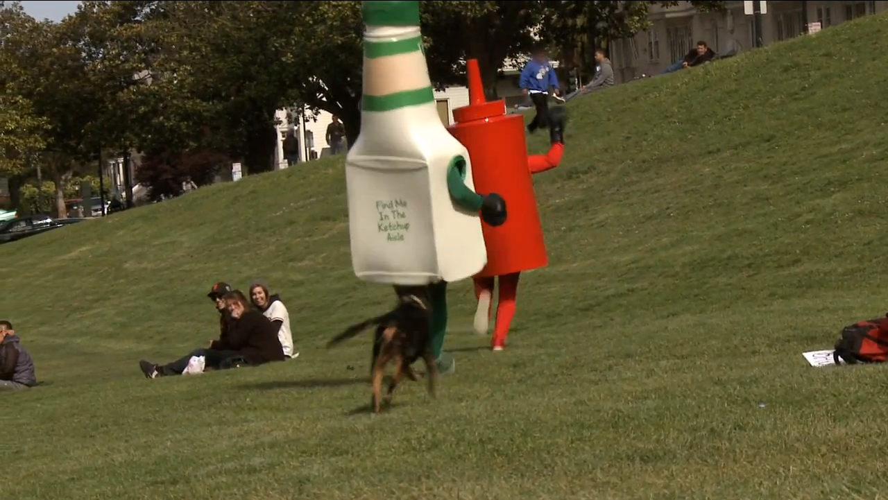 Ranch Dressing Commercial Demonstrates Need to Leash Dogs in Dolores