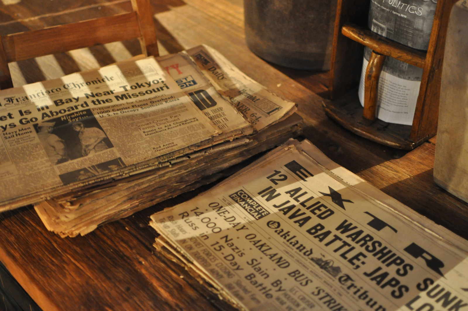 Piles of Old Newspapers For Sale at Viracocha   Uptown Almanac